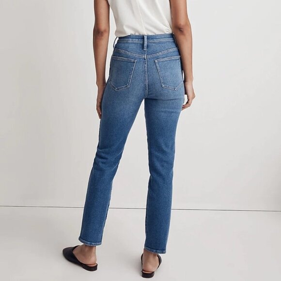 Madewell Stovepipe Jeans in Leaside Wash - Size 28 - Picture 2 of 14